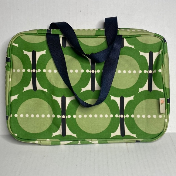 Orla Kiely Bags Orla Kiely Green Flower Makeup Travel Bag Poshmark